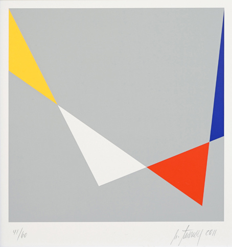 Eine Serigrafie von Norbert Thomas